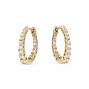 925 sterling silver hoop earrings